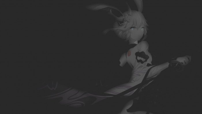 anime girls illustration fan art games bunny girl