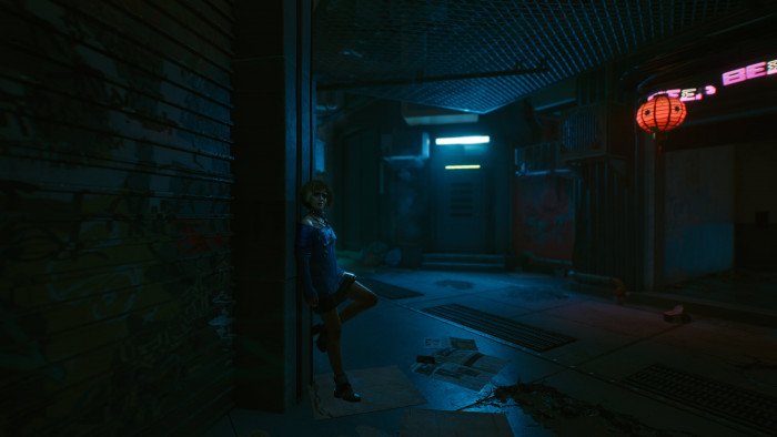 Cyberpunk video games love purple pink neon underground 2k