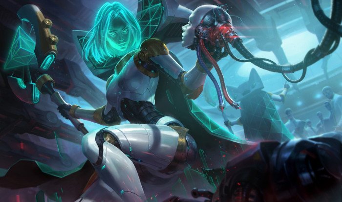 Girl Robot Costume Fantasy Art Fiction League of Legends