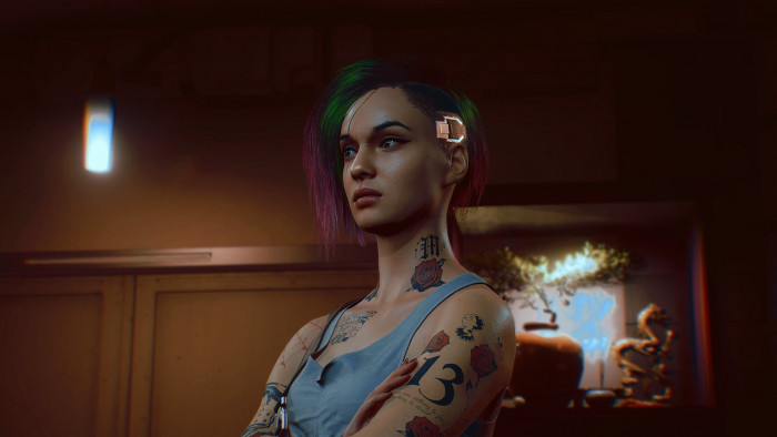 Judy Alvarez cyber Cyberpunk