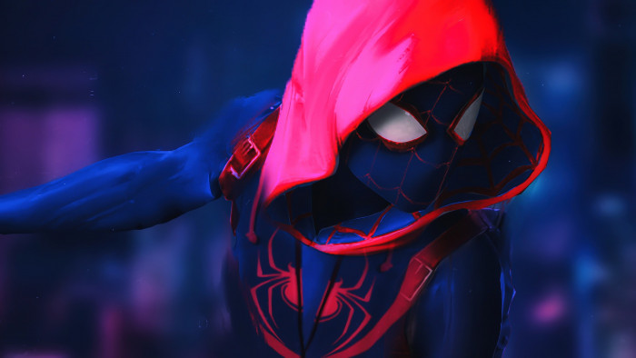 spiderman into the spider verse movies animated 33 2k