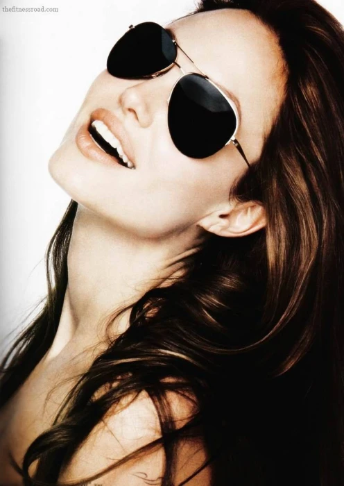 angelina jolie wearing aviator glasses actress hollywood