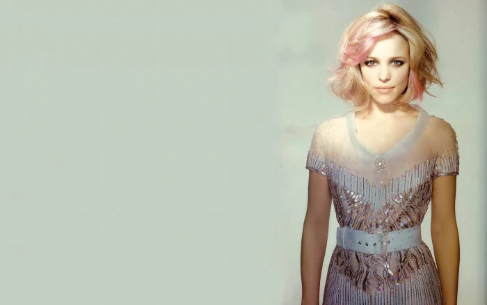 rachel mcadams blonde ombre hair actress hollywood