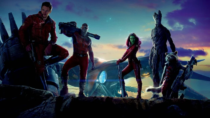zoe saldana with the guardians actress hollywood 2k 4k 5k
