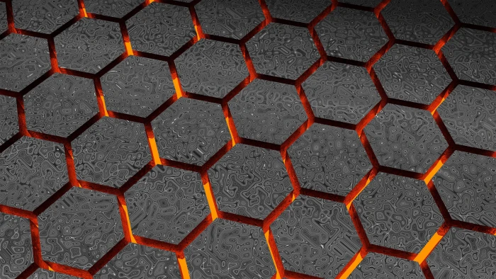 b;acl geometric digital wallpaper abstract hexagon backgrounds 2k