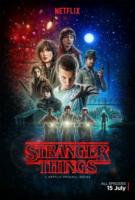 Netflix Stanger Things poster Stranger night celebration