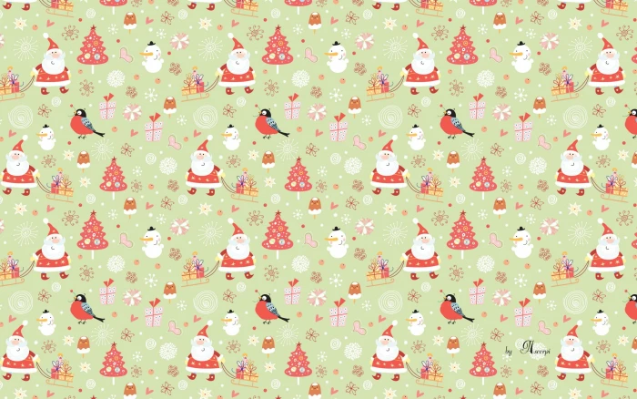 Christmas New Year celebration backgrounds pattern full frame 2k