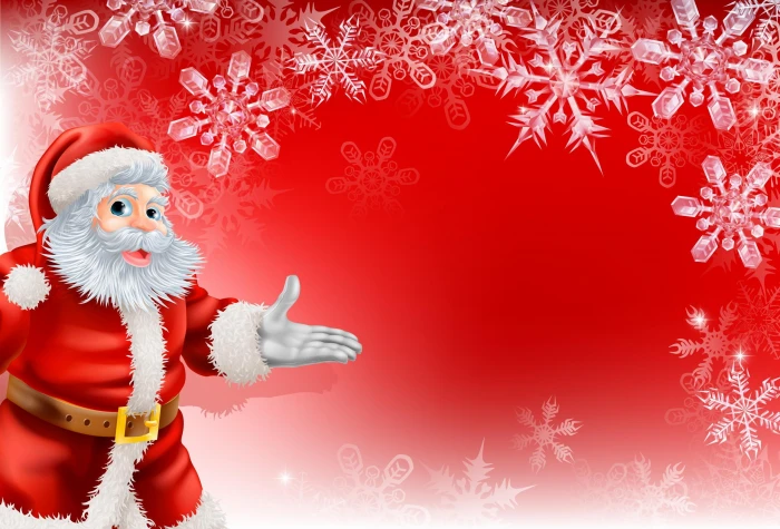 Santa new year lovely happy merry christmas holidays 2k