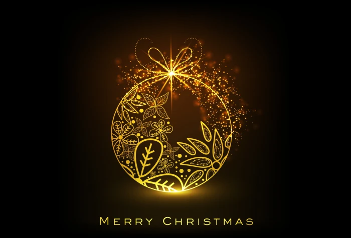 Merry Christmas light decor glow congratulations decoration 2k