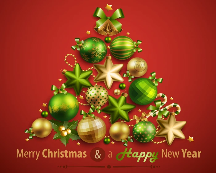 Merry Christmas and Happy New Year holidays