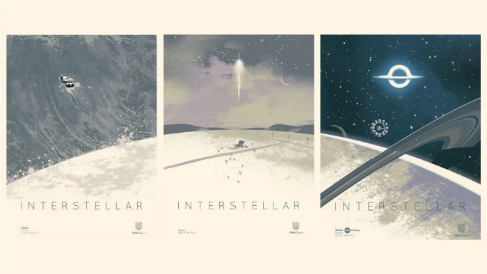 Interstellar illustrations movie movies poster