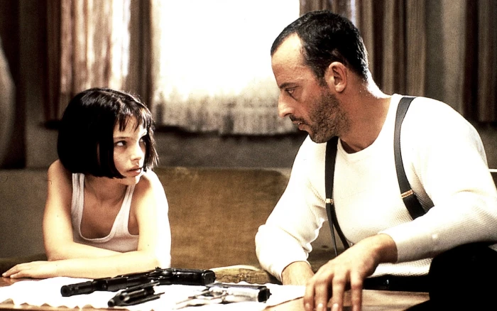actress natalie portman leon the professional jean reno Entertainment Movies HD Art