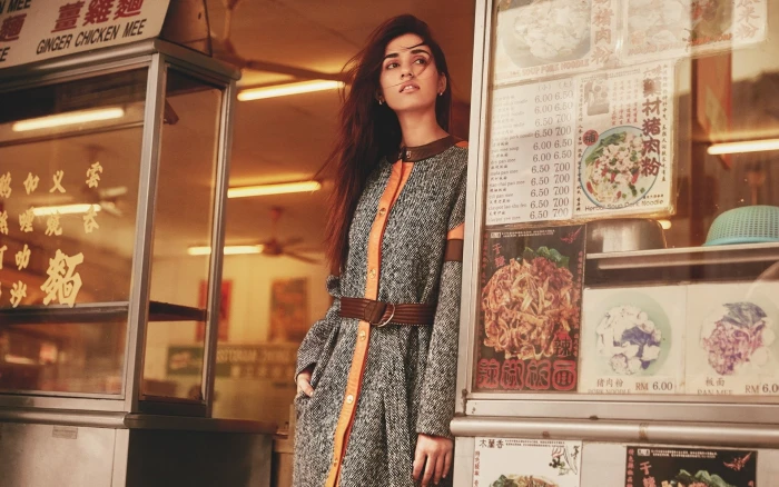 Actresses Disha Patani Bollywood Brunette Celebrity Long Hair