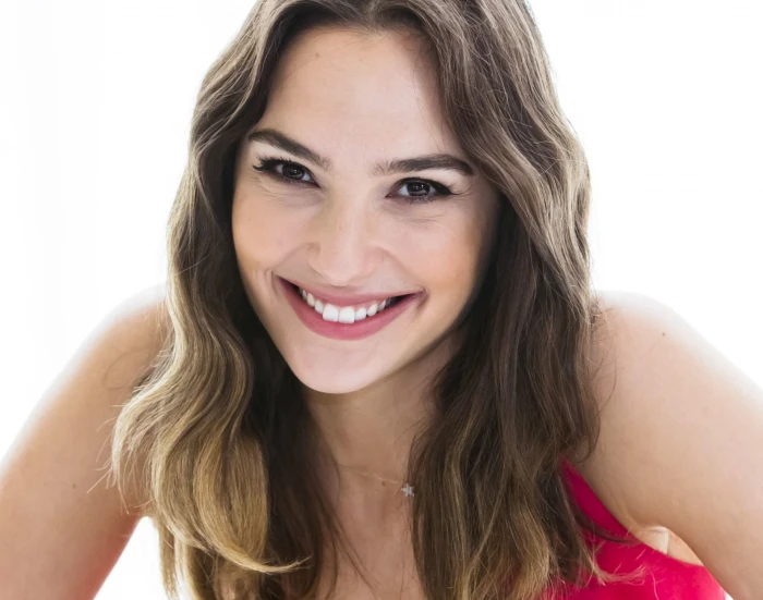 Actresses Gal Gadot Brown Eyes Brunette Face Israeli Smile
