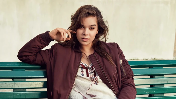 Actresses Hailee Steinfeld American Brunette Girl Jacket 2k