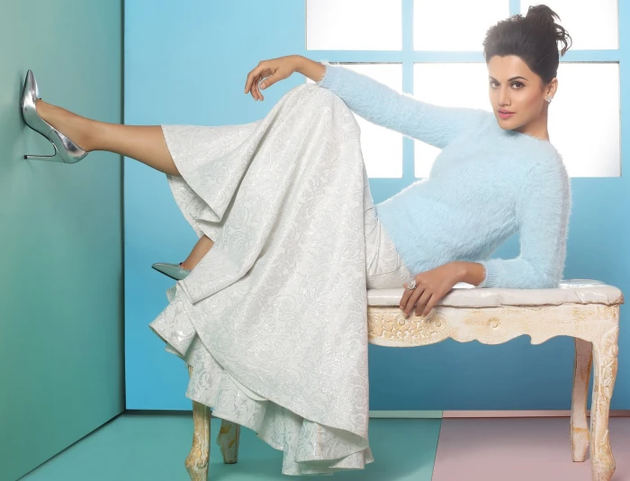 Actresses Taapsee Pannu Brunette Indian 41