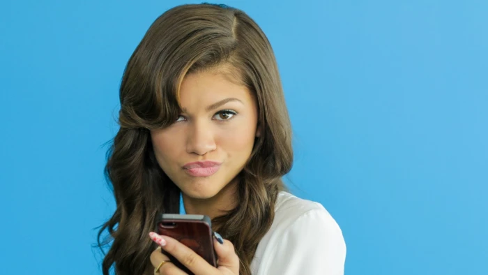 Actresses Zendaya American Brown Eyes Brunette Singer