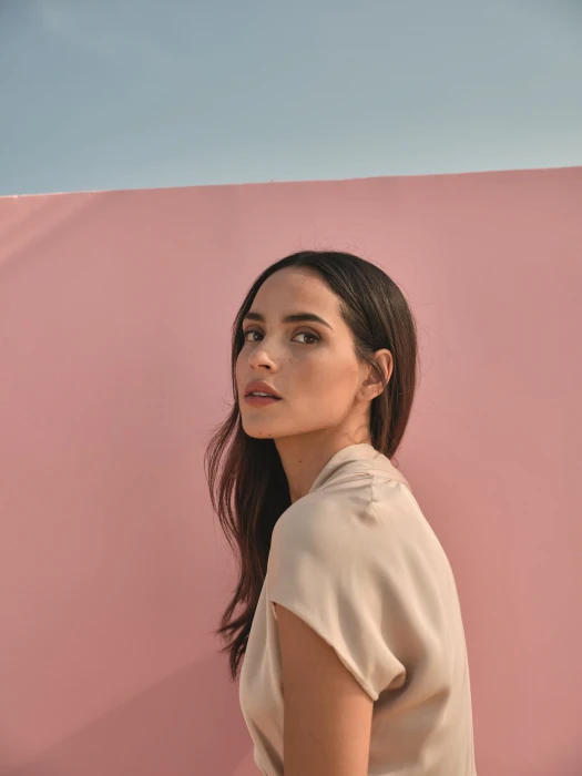 Adria Arjona women actress Latinas long hair outdoors 2k