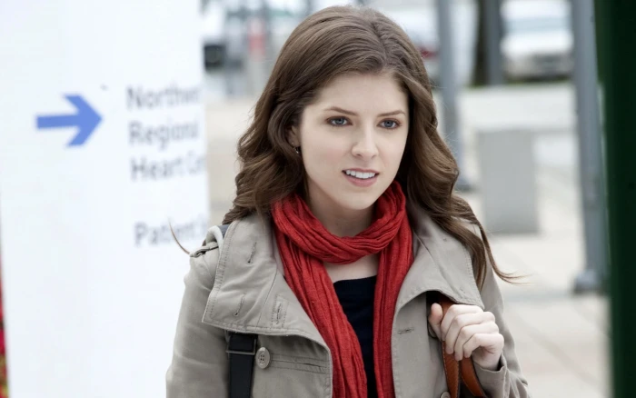 Anna Kendrick actress celebrity women jacket brunette blue eyes 4 2k