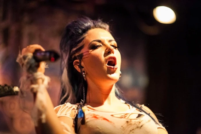 Alissa White Gluz melodic death metal women singer portrait