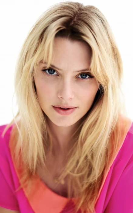 April Bowlby actress portrait display blonde hair blond