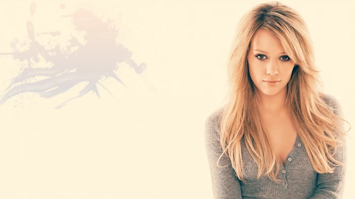 blondes women actress hilary duff celebrity People Actresses HD Art