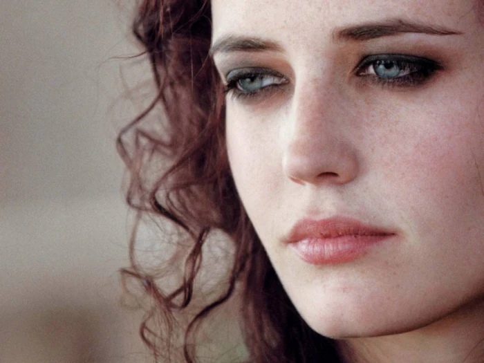 brunettes women actress eva green people faces Entertainment Movies HD Art