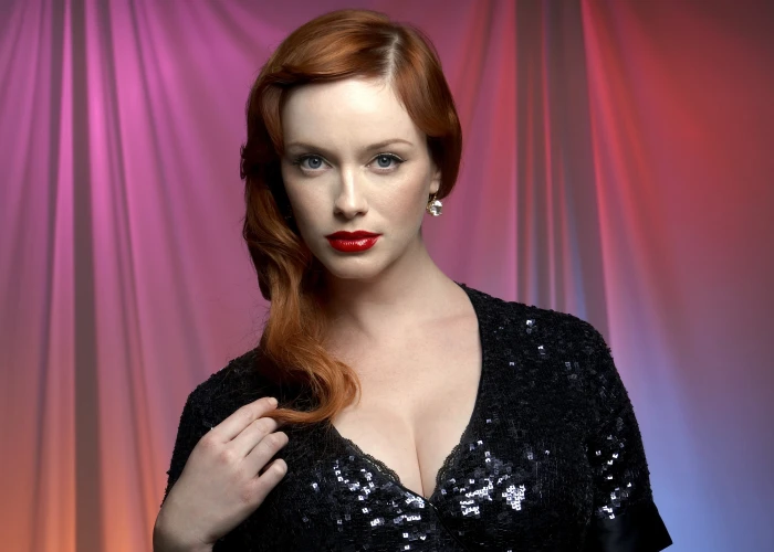 Christina Hendricks American actress 2k