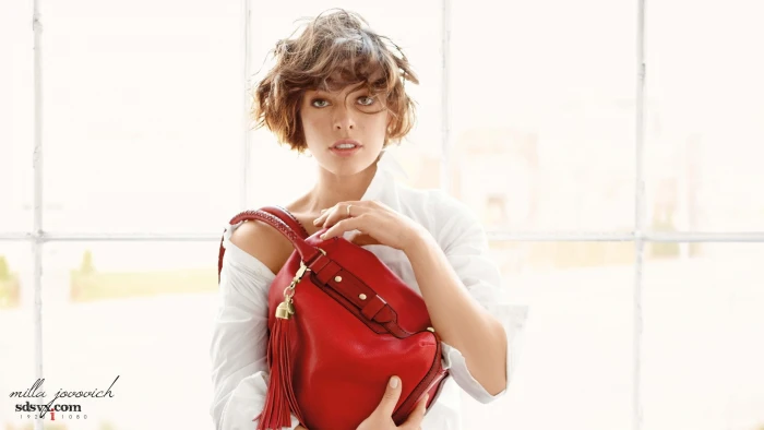 celebrity Milla Jovovich women actress one person portrait 33