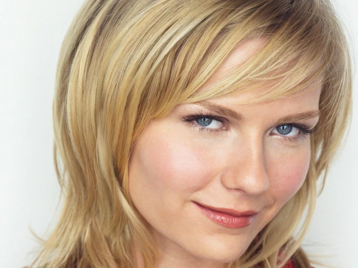 Kirsten Dunst women blonde blond hair actress portrait