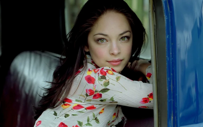 Kristin Kreuk portrait face women actress