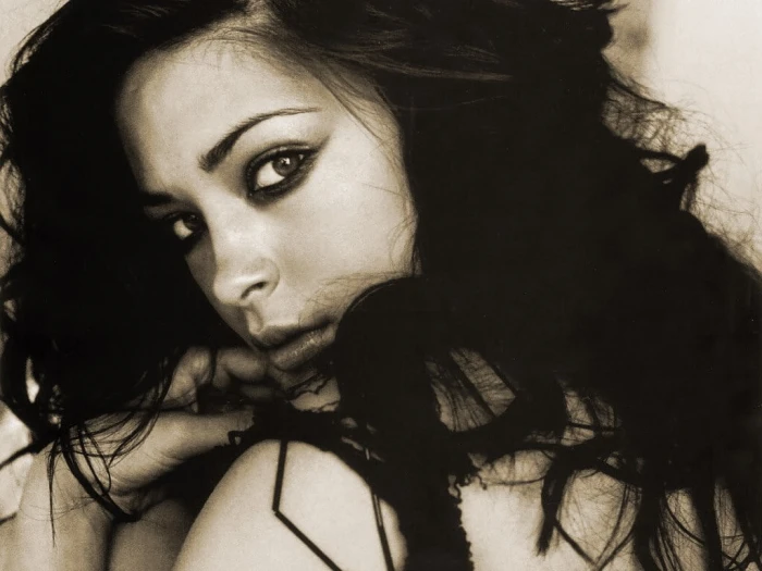 Kristin Kreuk women actress brunette portrait beautiful woman