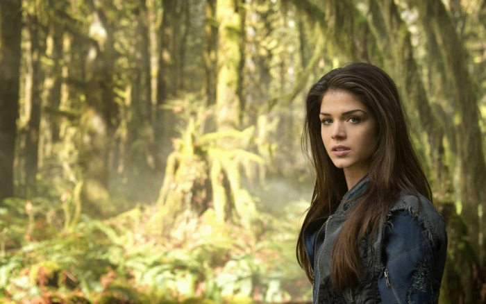 Marie Avgeropoulos women The jacket brunette long hair