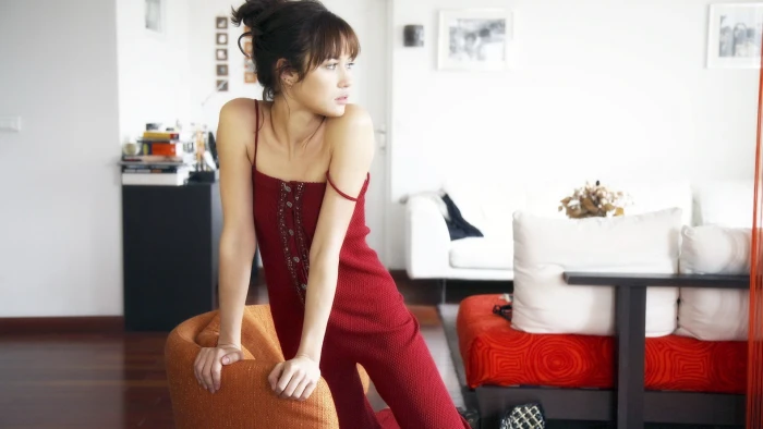 Olga Kurylenko women model actress interior one person