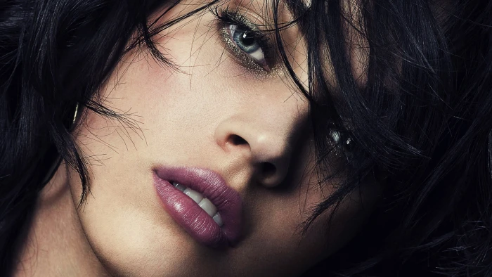 Megan Fox women face actress celebrity one person young