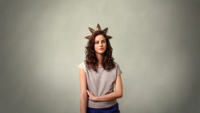 photography women brunette Kaya Scodelario actress standing