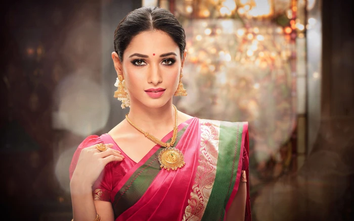 Tamanna in Saree 2k