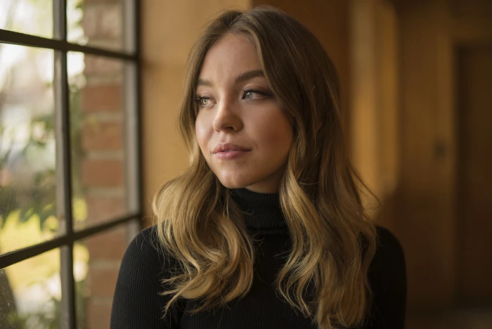 women actress blonde Sydney Sweeney 2k 4k