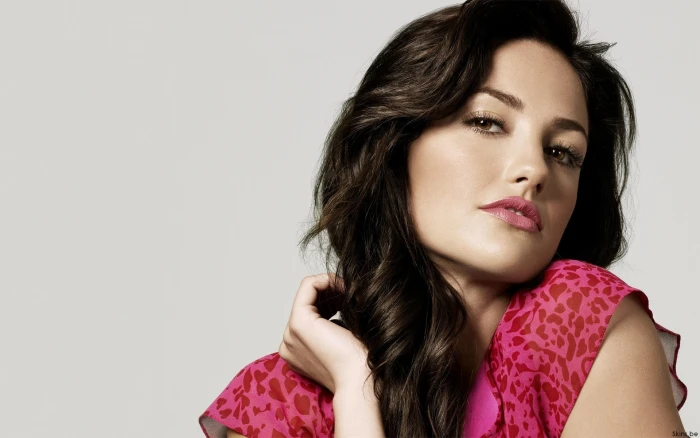 women actress brunette portrait long hair Minka Kelly