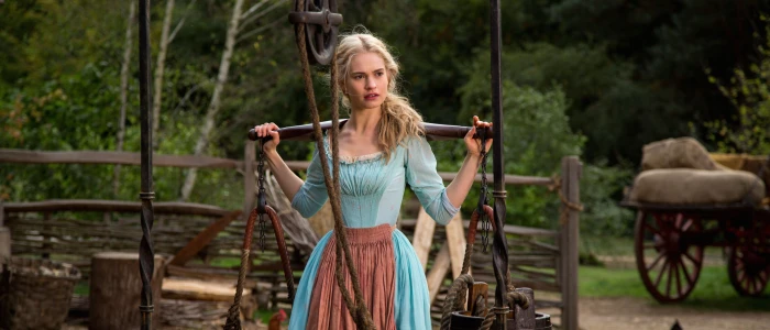 women Lily James actress Cinderella 2k 4k 5k