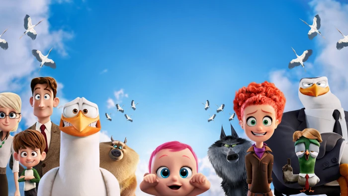 Animation Storks 2k 4k 5k 8k