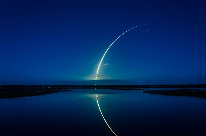 Falcon 9 rocket SpaceX Cape Canaveral sky beauty in nature 2k 4k 5k