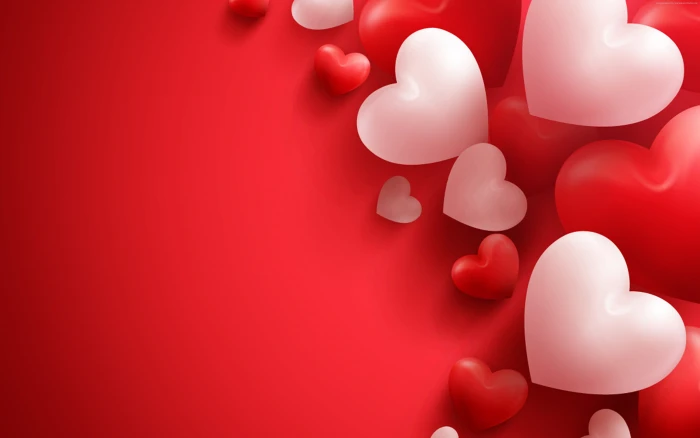 heart Valentines Day love image no people red balloon 2k 4k
