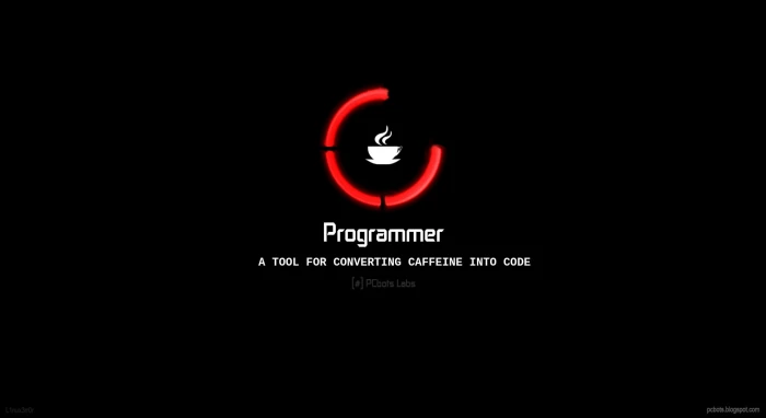 programmer advertisement screenshot Java Coder By PCbots vector 2k
