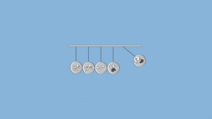 gray ball illustration physics minimalism humor simple background 2k