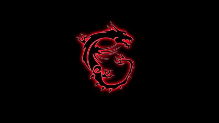 dragon illustration red game black gaming MSI 2k