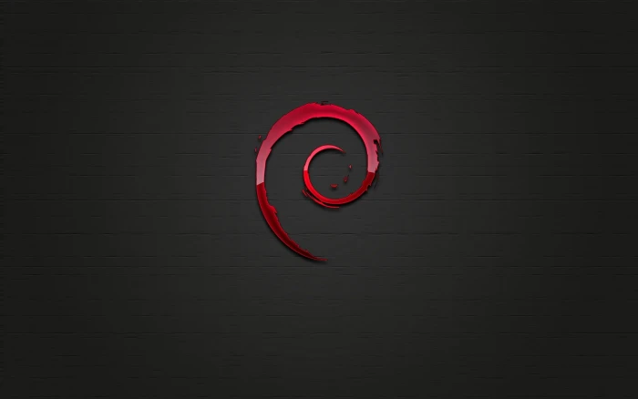 abstract dark debian linux logos operating systems technology 2k