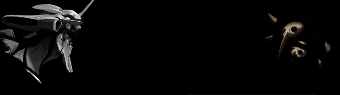 Neon Genesis Evangelion wallpaper anime black Color Background 2k 4k