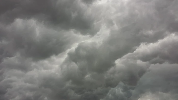 white and gray clouds storm thunderstorm grey sky 2k
