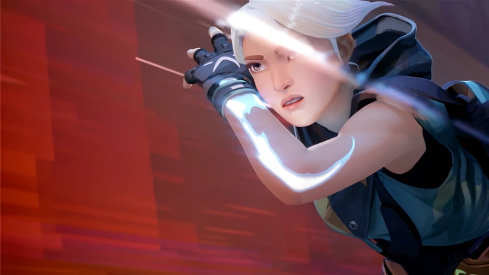 Jett Valorant game poster 2k